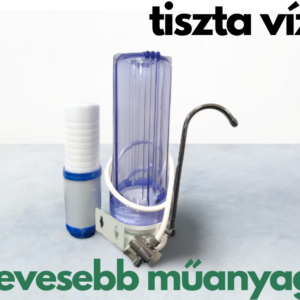 tiszta víz. kevesebb műanyag.