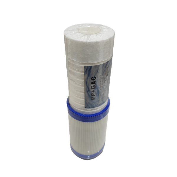 PP+GAC kombinált szűrőbetét asztali víztisztítóhoz